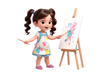 Taller dibujo y pintura para niños